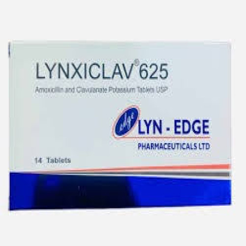 Lynxiclav 625mg Amoxicillin Clavulanate Potassium Tablet